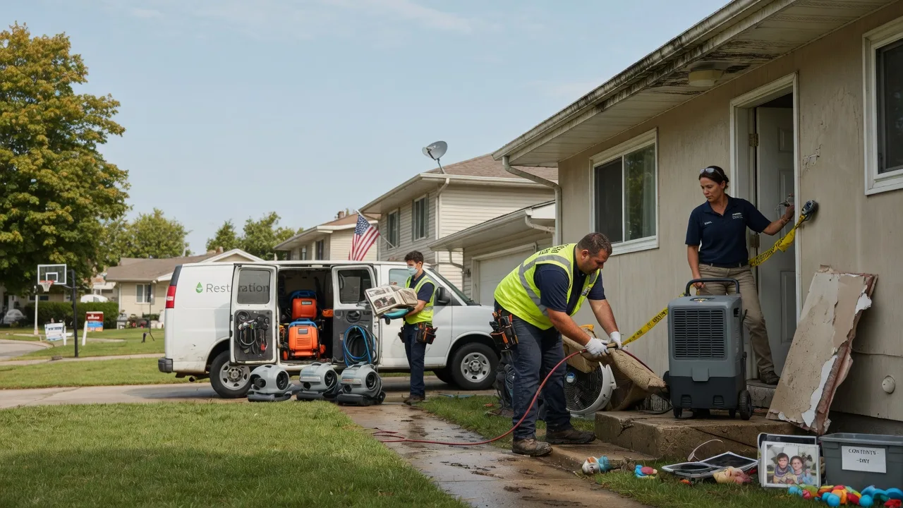 Water Damage Restoration in Sigel, IL near me